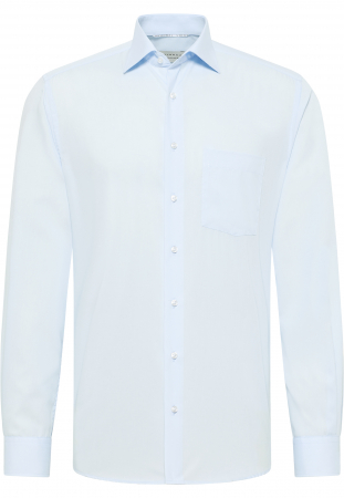 Camasa bleu, modern fit, pentru barbati, 100% bumbac, maneca lunga, model 1100/10 X19K Eterna [4]