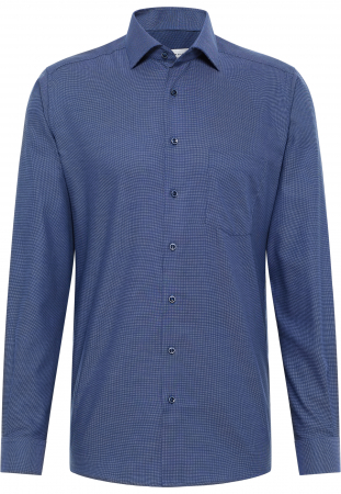 Camasa albastra, modern fit, pentru barbati, 100% bumbac, maneca lunga, model1160/15 X19K Eterna [4]