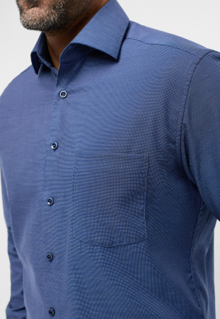 Camasa albastra, modern fit, pentru barbati, 100% bumbac, maneca lunga, model1160/15 X19K Eterna [1]