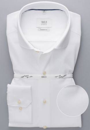 Camasa jerse, modern fit, pentru barbati, 100% bumbac, maneca lunga, model  2159/00 JS82 Eterna [5]