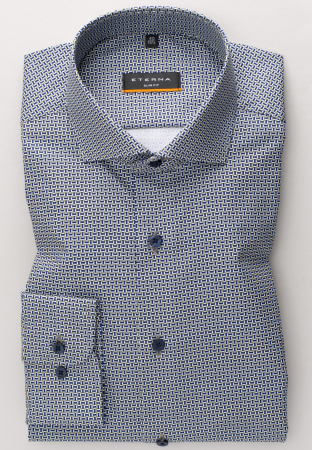 Camasa verde, slim fit, pentru barbati, maneca lunga, model 3379/48 F182 Eterna [4]