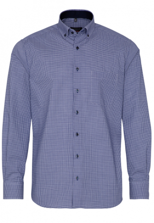 Camasa carouri, modern fit, pentru barbati, 100% bumbac, maneca lunga, model 3720/17 X14U Eterna [4]