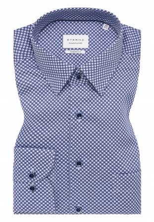 Camasa imprimeu, modern fit, pentru barbati, 100% bumbac, maneca lunga, model  4220/14 X181 Eterna [5]