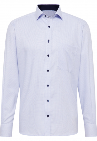Camasa blue, comfort fit, pentru barbati, 100% bumbac, maneca lunga, model 4671/11 E147 Eterna [2]