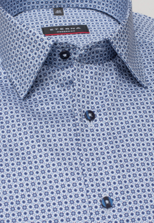 Camasa imprimata, modern fit, pentru barbati, 100% bumbac, maneca lunga, model 8043/14 X19P Eterna [3]