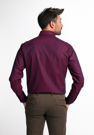 Camasa rosie, modern fit, pentru barbati, 100% bumbac, maneca lunga, model 8117/57 X18K Eterna [1]