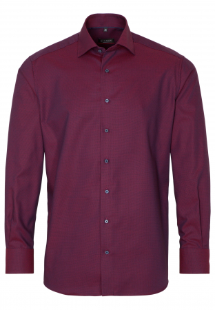 Camasa rosie, modern fit, pentru barbati, 100% bumbac, maneca lunga, model 8117/57 X18K Eterna [4]