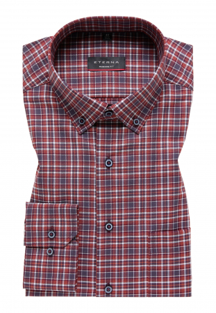 Camasa visinie, modern fit, pentru barbati, 100% bumbac,  cu maneca lunga, model 8152/58 X18U Eterna [5]