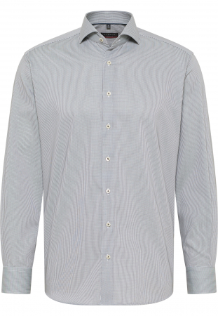 Camasa verde, modern fit, pentru barbati, 100% bumbac, maneca lunga, model 8155/45 X17V Eterna [4]