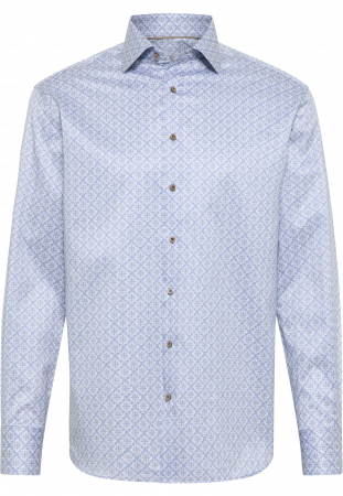 Camasa imprimata, modern fit, pentru barbati, 100% bumbac, maneca lunga, model 8167/14 X687 Eterna [4]