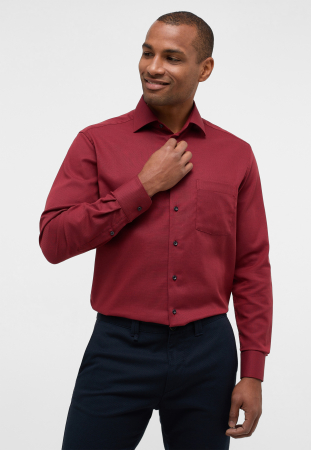 Imbracaminte Barbati - Camasa rosie, modern fit, pentru barbati, 100% bumbac, maneca lunga, model8183/56 X169 Eterna
