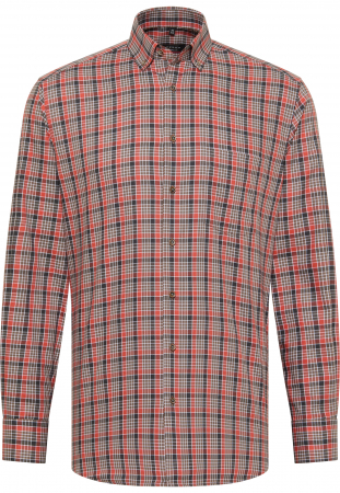 Camasa carouri, modern fit, pentru barbati, 100% bumbac, maneca lunga, model  8185/82 X18U Eterna [4]