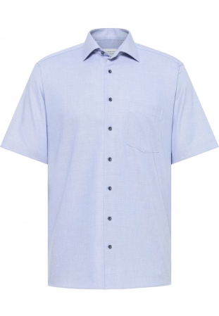 Camasa blue, modern fit, pentru barbati, 100% bumbac, maneca scurta, model 8202/16 C19K Eterna [4]