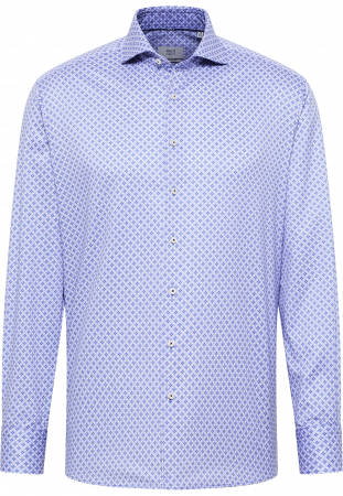 Camasa imprimata, modern fit, pentru barbati, 100% bumbac, maneca lunga, model 8291/24 XS82 Eterna [4]