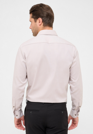 Camasa bej, modern fit, pentru barbati, 100% bumbac, maneca lunga, model 8464/21 X181 Eterna [1]