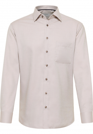 Camasa bej, modern fit, pentru barbati, 100% bumbac, maneca lunga, model 8464/21 X181 Eterna [3]