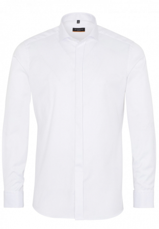 Camasa COVER GALA  alba, slim fit, pentru barbati, 100% bumbac, maneca lunga, model 8817/00 F392 Eterna [2]