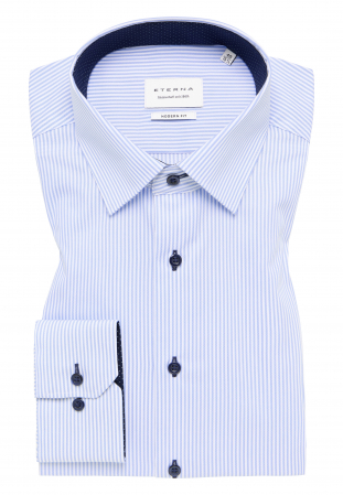 Camasa dungi, modern fit, pentru barbati, 100% bumbac, maneca lunga, model  8992/12 X14P Eterna [5]