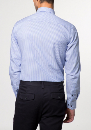 Camasa dungi, slim fit, pentru barbati, 100% bumbac, maneca lunga, model 8992/16 F140 Eterna [2]
