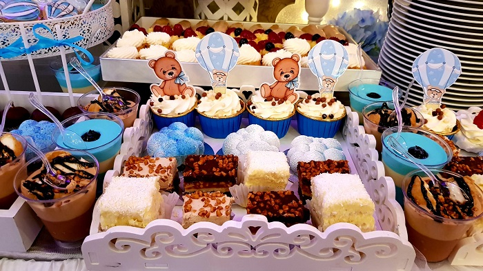 Candy Bar botez cu ursulet si balon de aer cald [3]