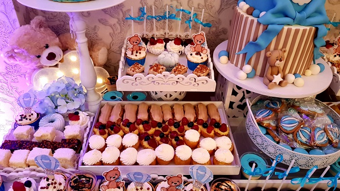 Candy Bar botez cu ursulet si balon de aer cald [7]
