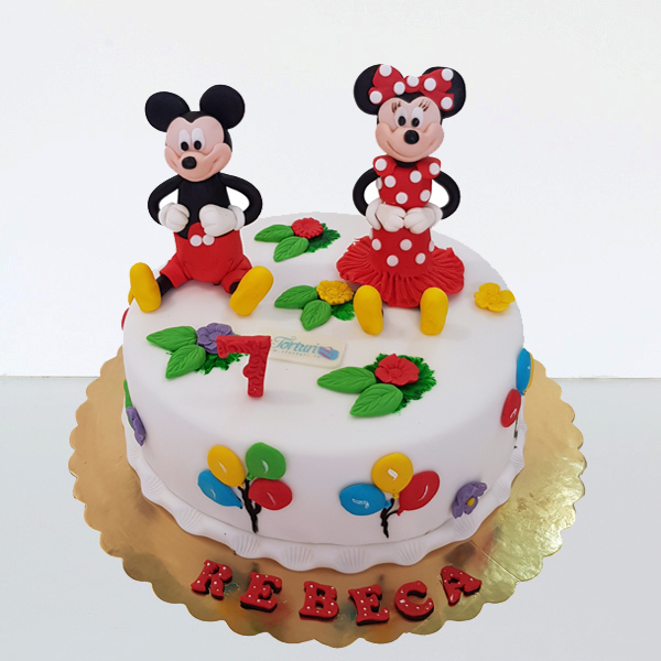 Minnie si Mickey cu balonase [1]
