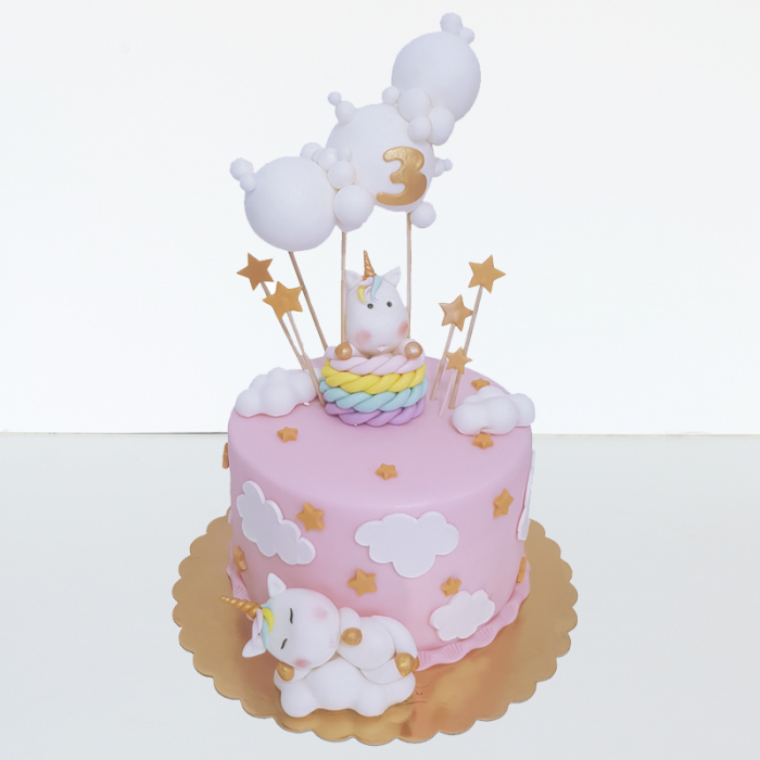 Tort Baby unicorn in balon [1]