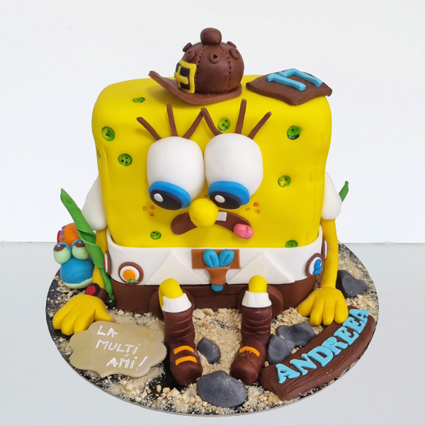 Tort in forma de Sponge Bob [1]