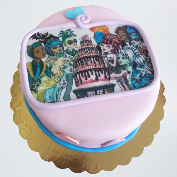 Tort cu poza Monster Hight [1]