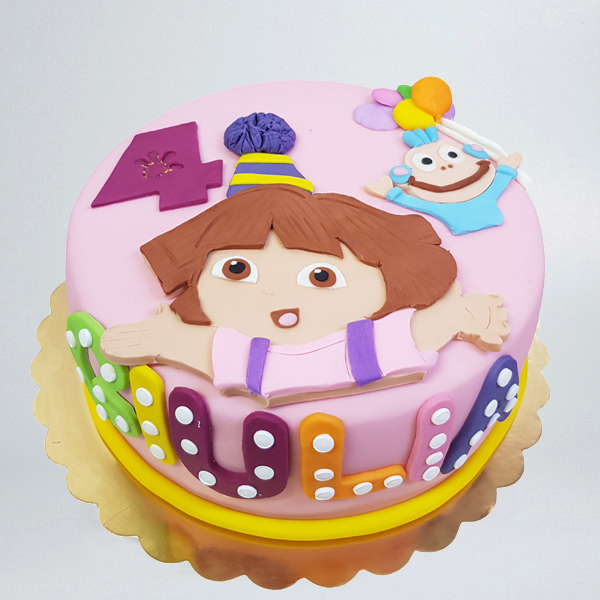 Tort Dora si maimutica [1]