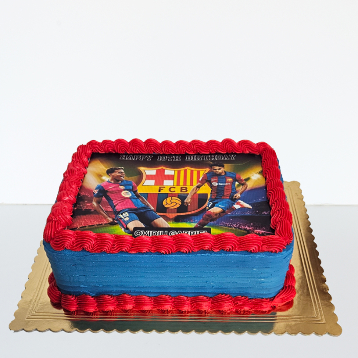 Tort in frosting cu poza Lamine Yamal [1]