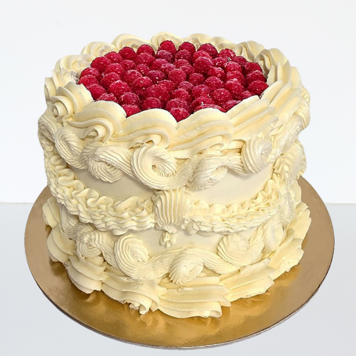 Tort in frosting si multa zmeura [1]
