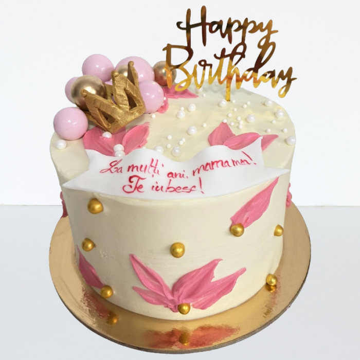Tort in frosting de ziua mamei [1]