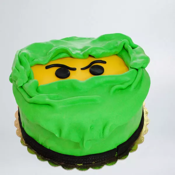 Tort Lego Ninjago verde [1]