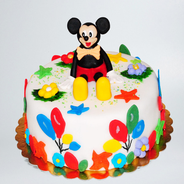 Tort Mickey Mouse cu balonase [1]