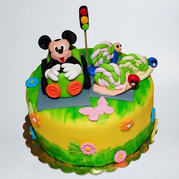 Tort Mickey Mouse in gradina [1]