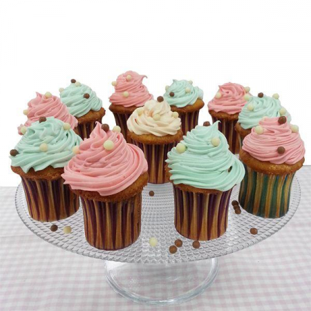 Briose,cup cakes - Briose cu crema