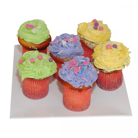 Briose,cup cakes - Briose cu crema 2