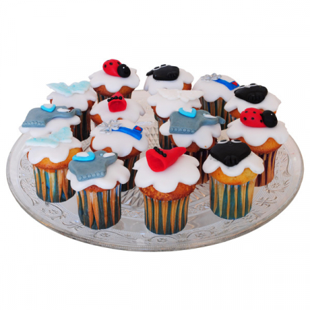 Briose,cup cakes - Briose model aducator de noroc