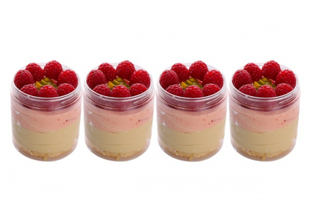 Briose,cup cakes - Cupe cu crema de capsune - Copie