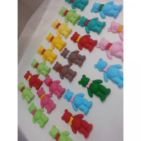 Briose,cup cakes - Marturii nunta ursuleti