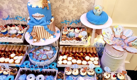 Candy Bar botez cu ursulet si balon de aer cald [5]
