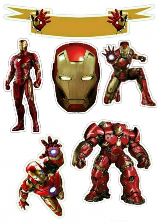 Poze comestibile - Poza Iron Man