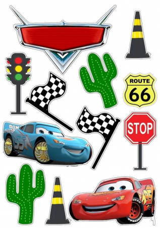 Poze comestibile - Poza Cars 2