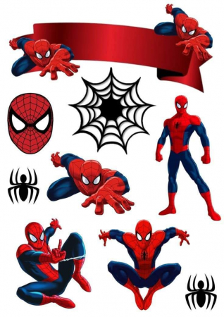 Poze comestibile - Poza Spiderman 2