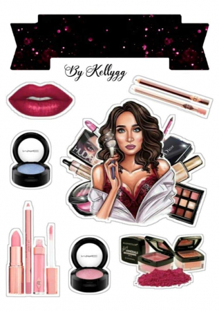 Poze comestibile - Poza Make up