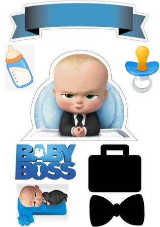 Poze comestibile - Poza Bebe Boss