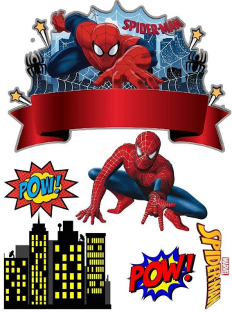 Poze comestibile - Poza Spiderman