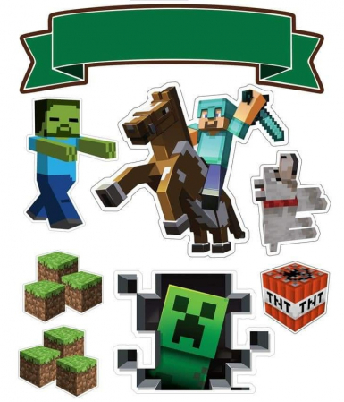 Poze comestibile - Poza Minecraft