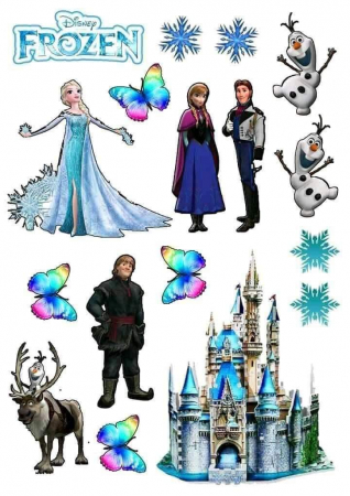 Poze comestibile - Poza Frozen 2
